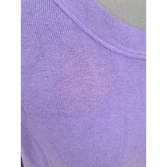 Twiggy LONDON Purple Crew Neck Sweater - Picture 5 of 7